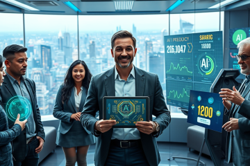 Imagen de los nuevos multimillonarios de la inteligencia artificial en la lista Forbes 2026.