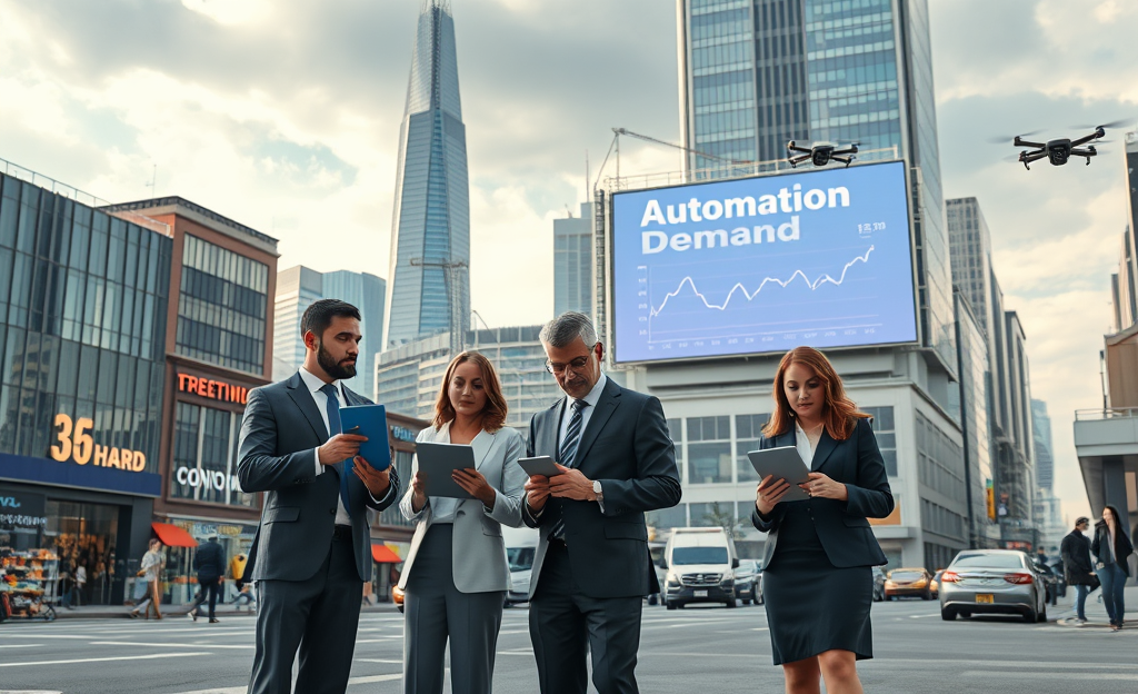 Imagen que ilustra los riesgos asociados a la inversión en inteligencia artificial y su impacto en la economía.