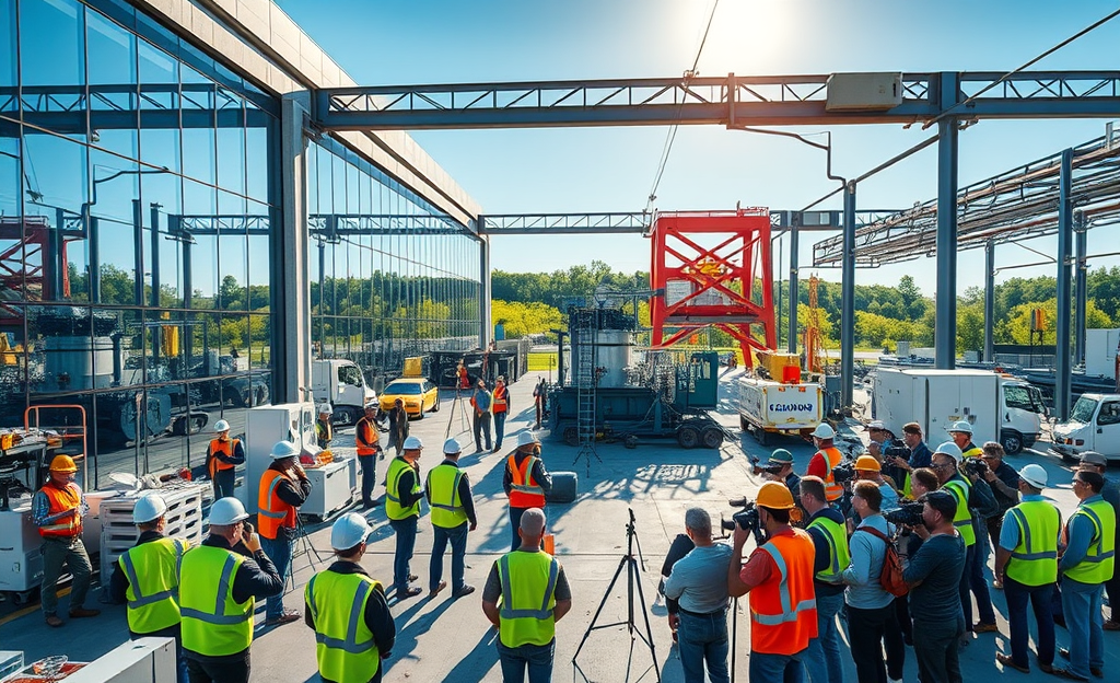 Visita a las instalaciones de Diamond Foundry, donde se fabrican diamantes sintéticos para tecnología y semiconductores.