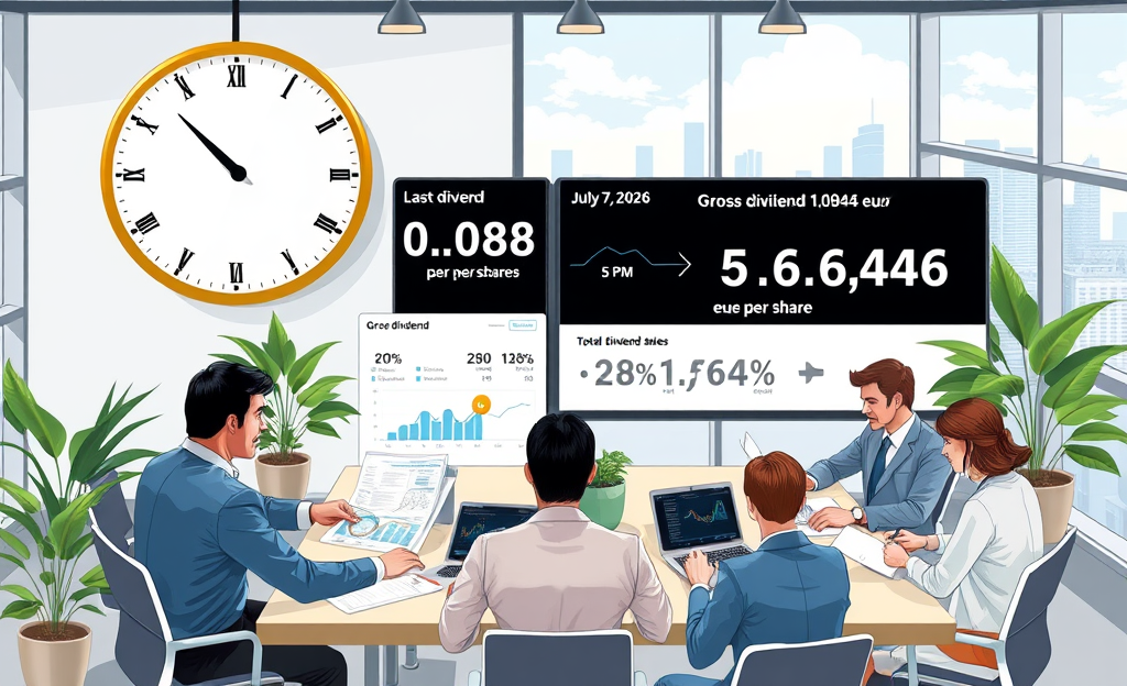 Acciones de Endesa y detalles sobre el dividendo próximo.