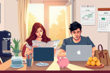 Joven ahorrando para permitir caprichos y cumplir metas financieras.