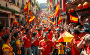 Celebración de la victoria en el Mundial y su efecto en el consumo en el país.