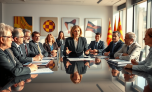 Reunión sobre la nueva financiación autonómica en Cataluña y su impacto en el presupuesto