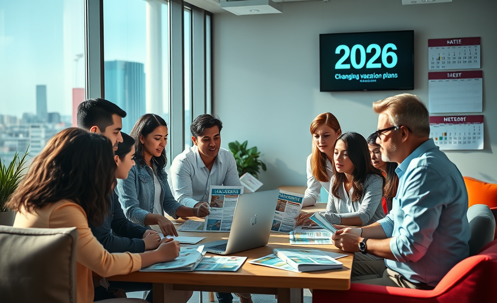 Cambios en las vacaciones de los trabajadores en 2026 por el aumento del coste de la vida.