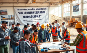 Inversión de 100 Millones para Escuelas de Minería