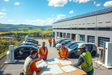 Instalación de la fábrica de vehículos eléctricos de SAIC Motor, símbolo de inversión y empleo en la región.