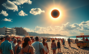 El eclipse solar atraerá turistas e inversión económica.