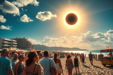 El eclipse solar atraerá turistas e inversión económica.