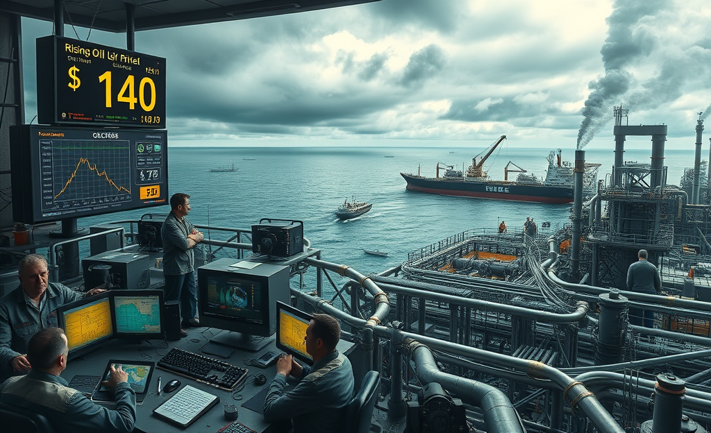 Crisis del refino y aumento de los precios del petróleo debido al cierre del estrecho de Ormuz