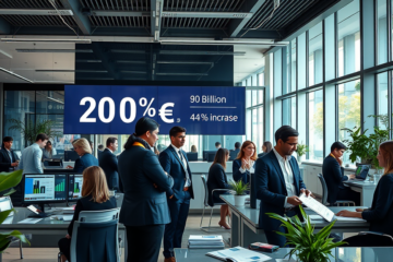 CaixaBank celebra alcanzar 300 mil millones en productos de ahorro e inversión, destacando su crecimiento y atención personalizada a clientes.