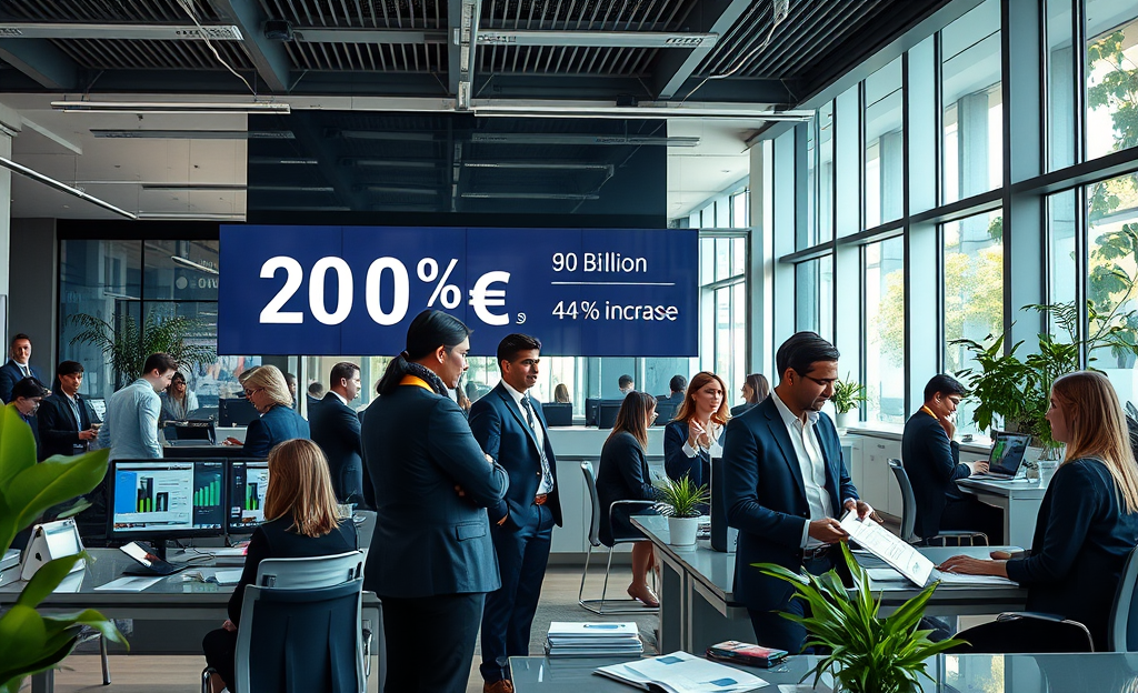 CaixaBank celebra alcanzar 300 mil millones en productos de ahorro e inversión, destacando su crecimiento y atención personalizada a clientes.