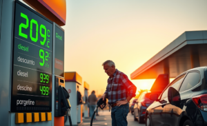 Imagen que muestra la información sobre los descuentos en el diésel y la gasolina a partir de septiembre.