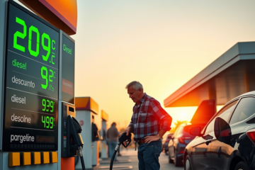 Imagen que muestra la información sobre los descuentos en el diésel y la gasolina a partir de septiembre.