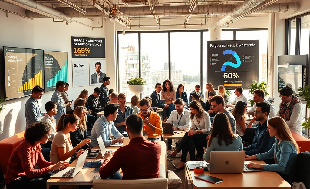Gráfico que muestra el crecimiento de inversiones en startups españolas durante el verano, destacando la madurez del ecosistema emprendedor.