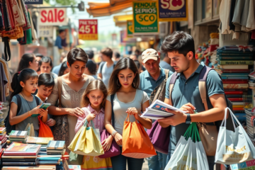 Familias numerosas y monoparentales enfrentan desafíos financieros durante el regreso a clases debido al aumento de los costos educativos y la inflación.