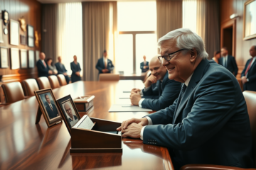 Warren Buffett anuncia su salida de la presidencia de Berkshire Hathaway, siendo sucedido por su hijo Howard.