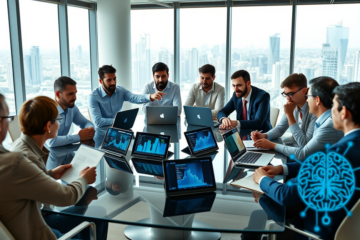 Inversores españoles utilizando inteligencia artificial para decisiones de inversión.
