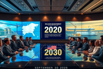Inversión surcoreana en proyectos de gas natural y energía nuclear en Estados Unidos.