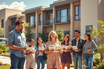 Familias adquiriendo vivienda a través del programa Tu Casa que financia el 100% de la compra.