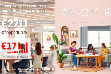 Infografía sobre el costo de oportunidad de la desigualdad de género analizando empleo, educación y salud.