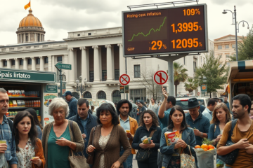 Análisis del crecimiento del PIB y su impacto en la economía de los hogares en medio de la inflación actual.